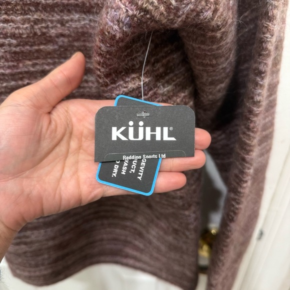 Kuhl Mohair Blend Multicolor Cowl Neck Sweater - Picture 11 of 14